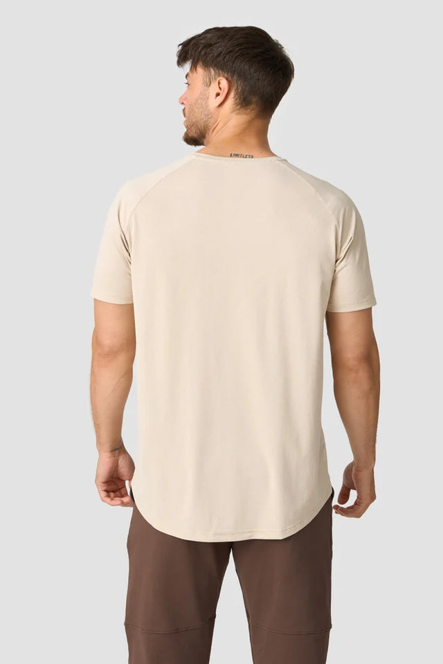 Stride Raglan T-shirt Beige