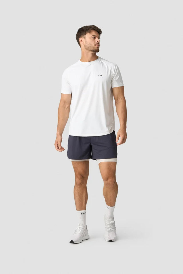 Stride Raglan T-shirt White
