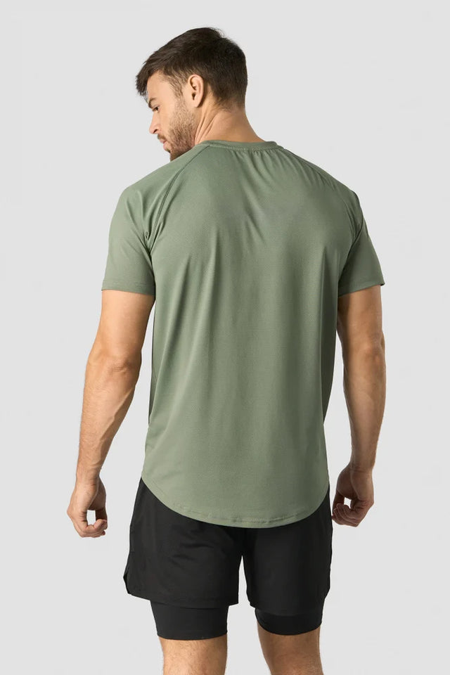 Stride Raglan T-shirt Forest Green