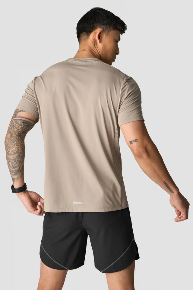 Mirage T-shirt Men Beige